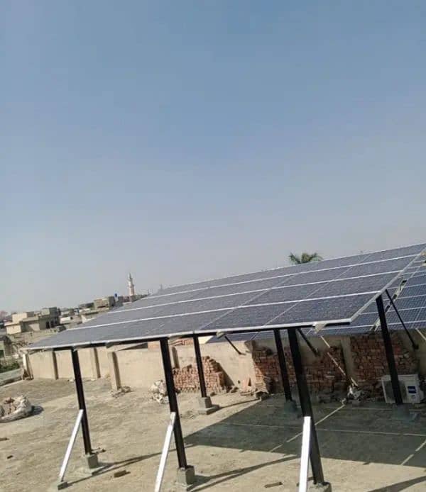 solar  installation 1 ya 2 panels b install krwanynk liye rabta kryn 5