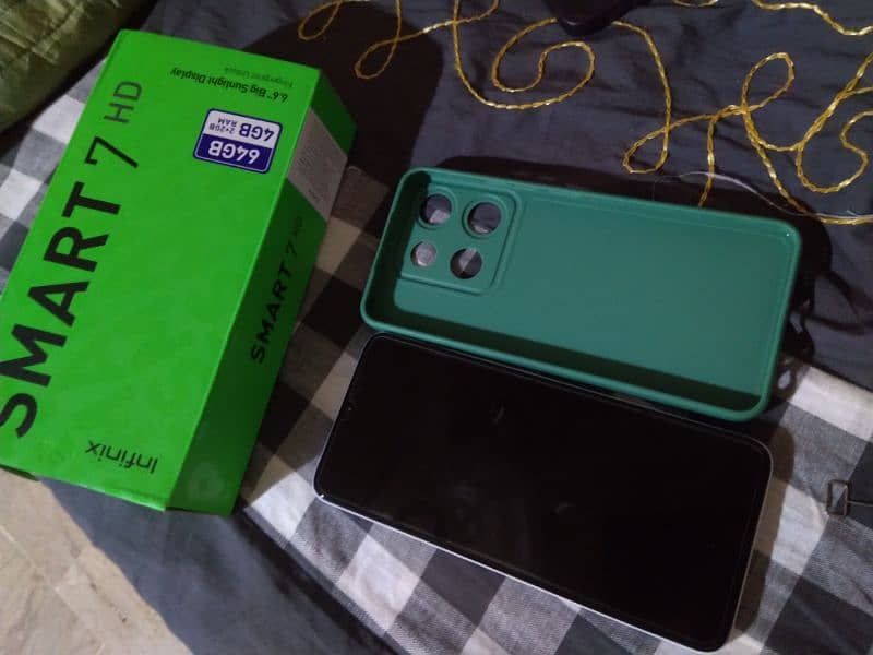 infinix smart 7 /  8 month warranty fon ok he 5