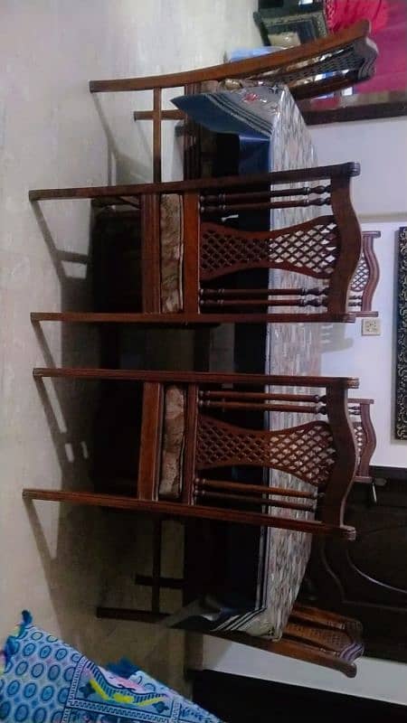 Dining tables with 6 chairs used. 3