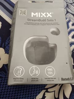 Mixx StreamBuds Solo 1 True Wireless Earphones