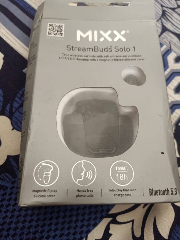 Mixx StreamBuds Solo 1 True Wireless Earphones 0