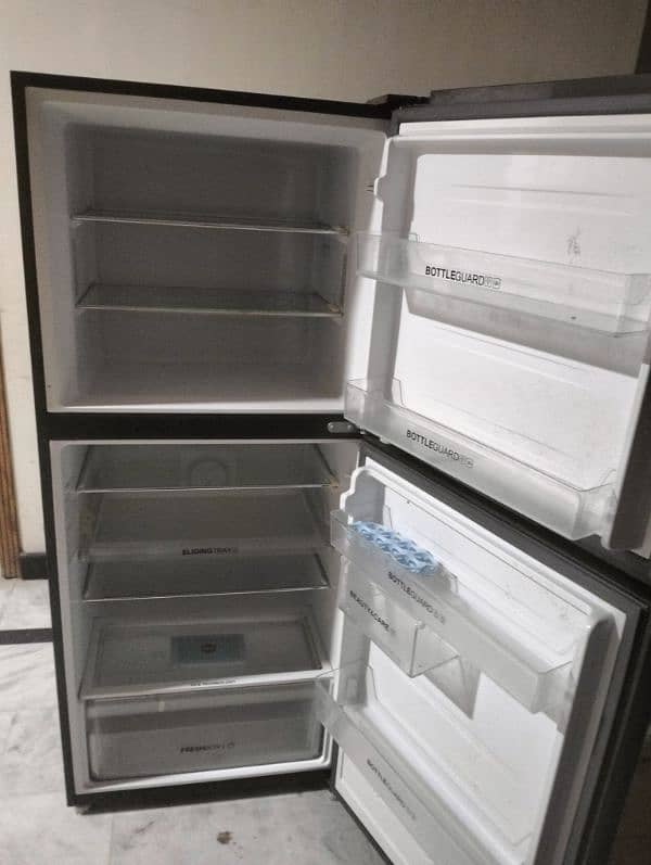 Haier refrigerator model HRF- 368 IFRA RED and Samsung 43 inch TV 0