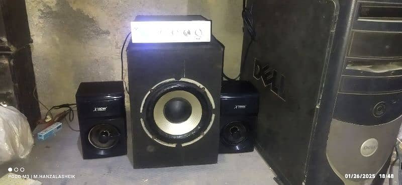 Xtreme amplifier and speaker makes homemade 7