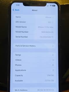 I phone 11 Pro Max 256GB