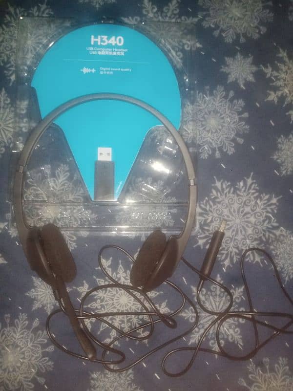 Logitech Headphones Model # H340 Available for Sell 3