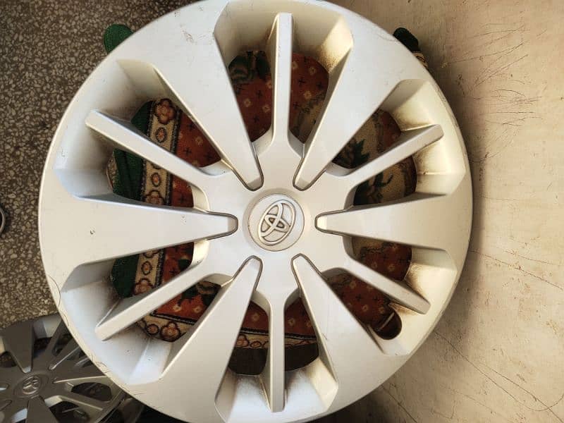 Toyota Passo 14 Inch Genuine Japanese Rims and Wheel Caps 5