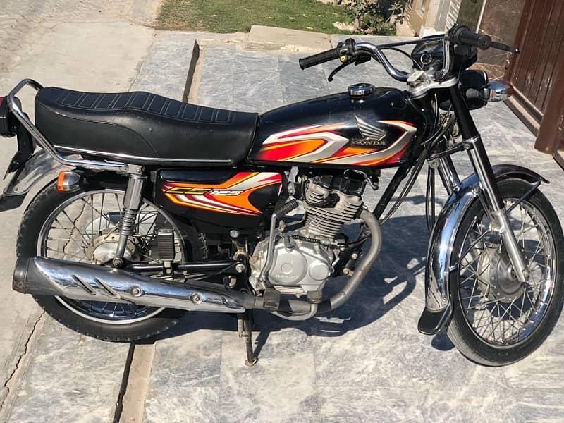 Honda CG 125 Urgent For Sale | Honda In Bikes | Total Geniune 0