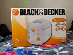 Deep Fryer (Black & Decker)