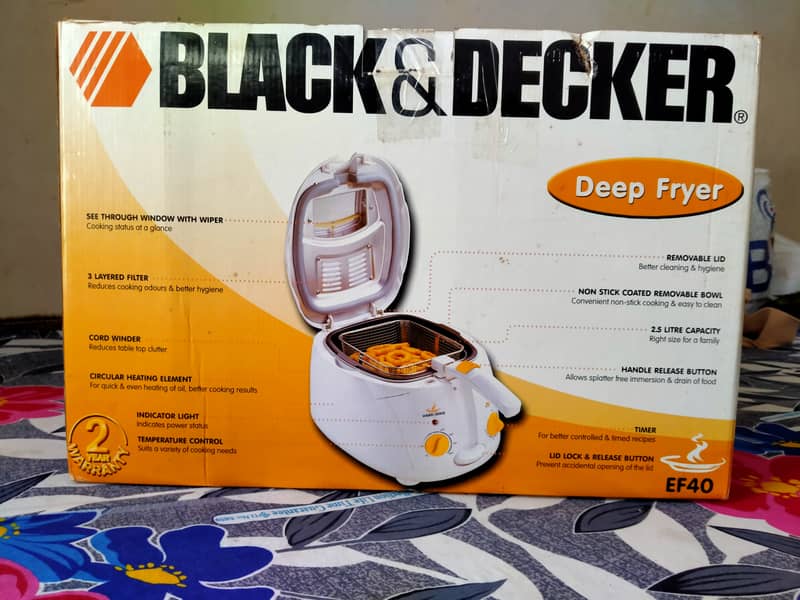 Deep Fryer (Black & Decker) 2