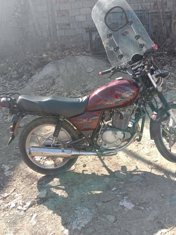 Suzuki gs 150 modal 2017 good condition Rawalpindi registered 1