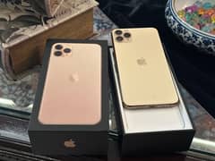 iPhone 11 Pro Max (256GB, Dual SIM, PTA Approved, Golden Color)