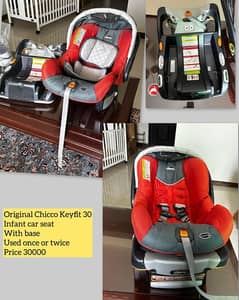 Chicco keyfit 30 carseat with base