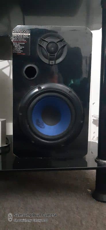 Kenwood company speakers with amp new condition 5