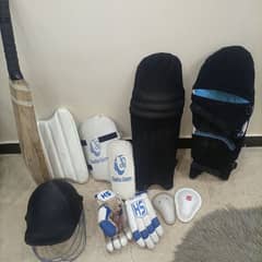 Cricket hardball kit+kitbag+lightweight Bat