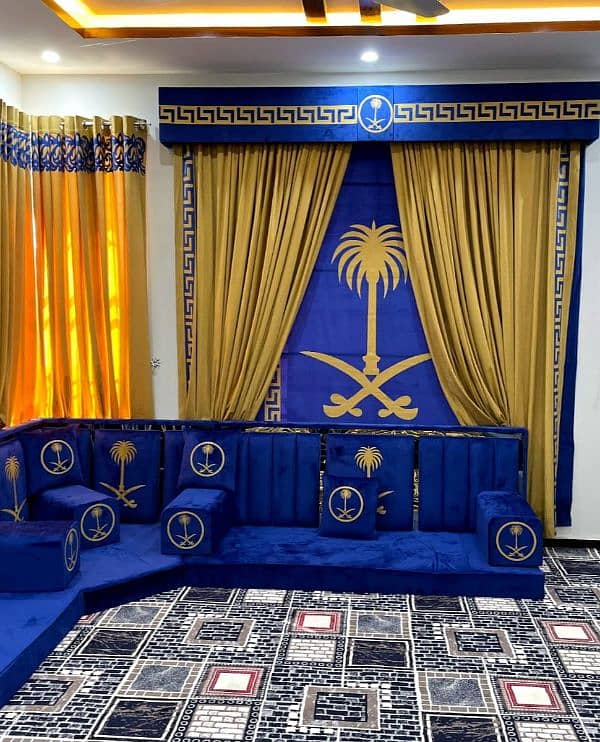 majlis/arabic majlis/bethak/curtain/majlis 1