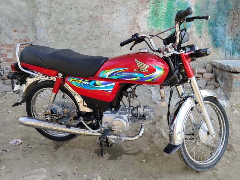 HONDA CD 70 2024 Model 0