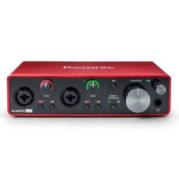 Scarlett Focusrite solo 3rd Gen Usb Audio Interface 0