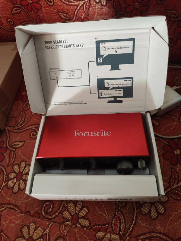 Scarlett Focusrite solo 3rd Gen Usb Audio Interface 2