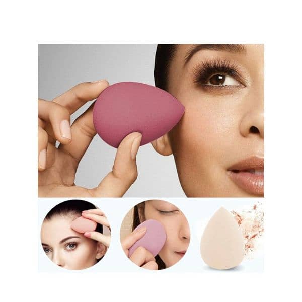 Mini Pack of 6 Beauty Blenders Compact Design for Smooth, Flawless 0