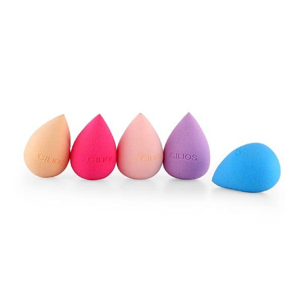 Mini Pack of 6 Beauty Blenders Compact Design for Smooth, Flawless 2