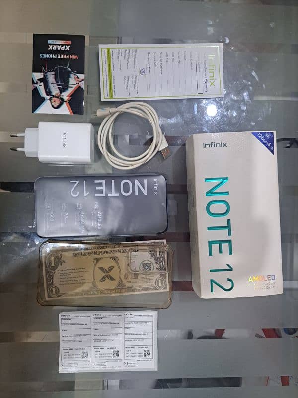 Infinix Note 12 6+5/128 With Complete Box PTA Approved 6