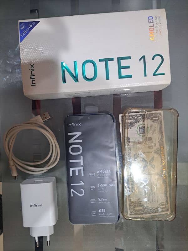 Infinix Note 12 6+5/128 With Complete Box PTA Approved 7