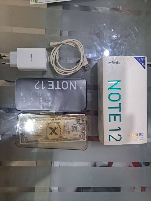 Infinix Note 12 6+5/128 With Complete Box PTA Approved 9