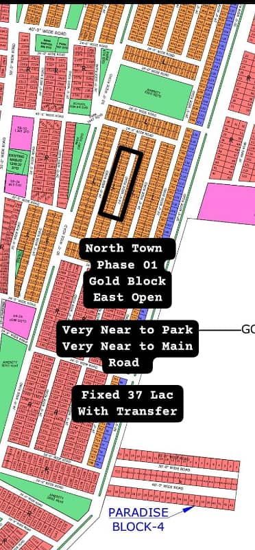 Gold Block North Town Residency Phase 01 0