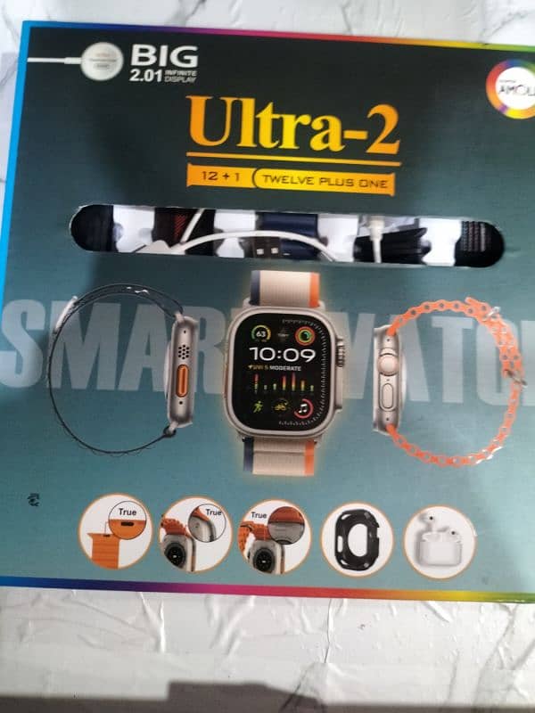 ultra watch 2 super AMOLED big 2.01 6