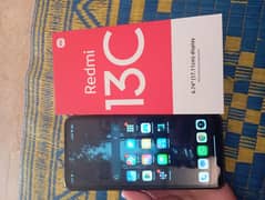 Redmi 13C 10/10 condition. Open box. Battery 5000 mAH.