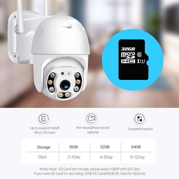 WIFI Outdoor HD Wireless Waterproof IP Security Camera 0