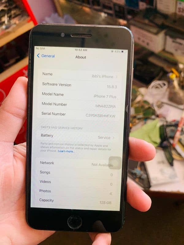 IPHONES 7 PLUS PTA APPROVED 128 GB READ DESCRIPTION 6