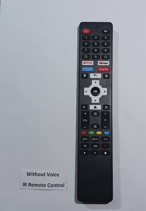 Ecostar Changhong Ruba Remote Control with Mic Voice Bluetooth options 4