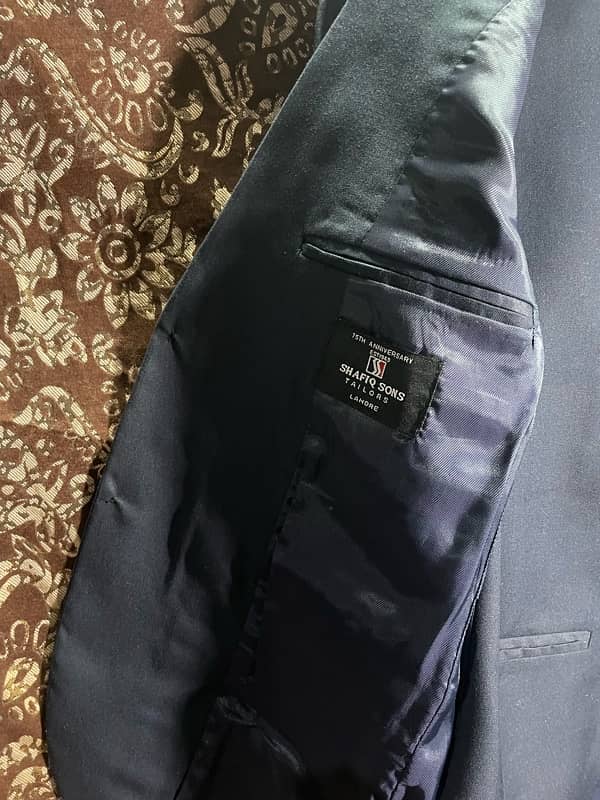 Mens Three peice bespoke suit pent coat 2