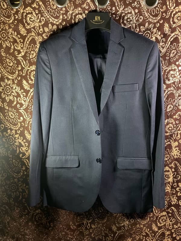 Mens Three peice bespoke suit pent coat 4