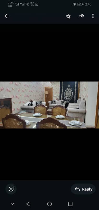 Phase 5 Full Furnished Portion Available Near Save Mart Ghauri Ghouri Town Islamabad 1