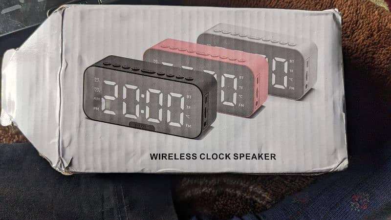 Wireless Clock Speaker 0