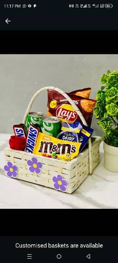 chocolate Gift Basket Flowers bouquet surprise box