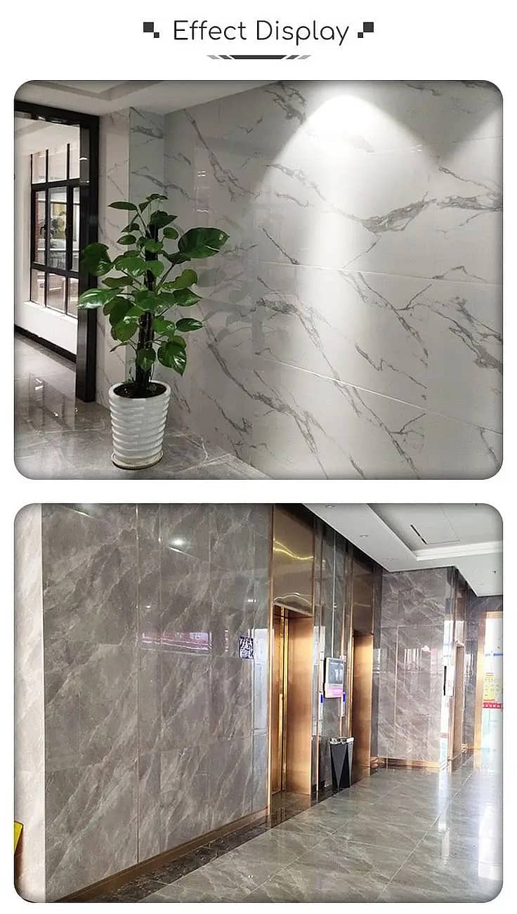 Marble sheet/PVC pannel/wallpaper/gypsum ceiling/media wall/tv consol 13