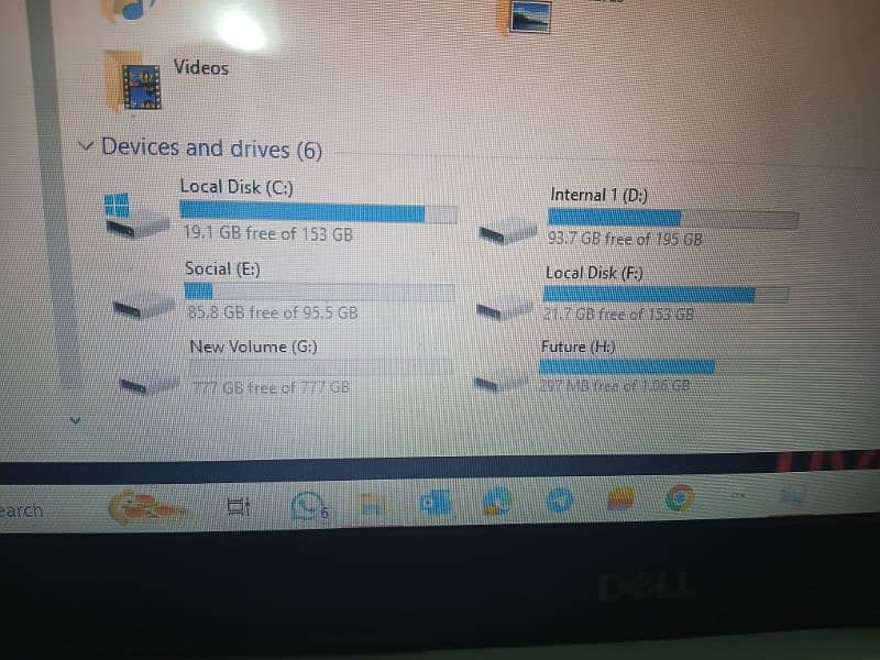 Dell Core i5, 8th Generation, 15.6 HD Display, SD card Reader 11