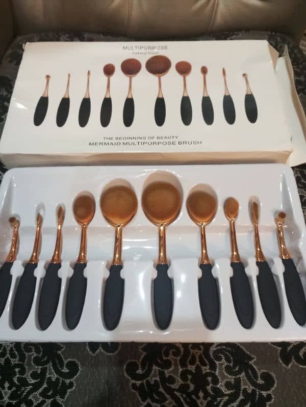 Multi Purpose 10 piece Brushes Sets Available 0