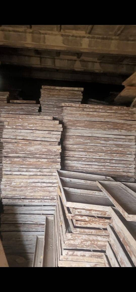 Construction materials, Shuttering plates stock for sale, Scaffolding 5