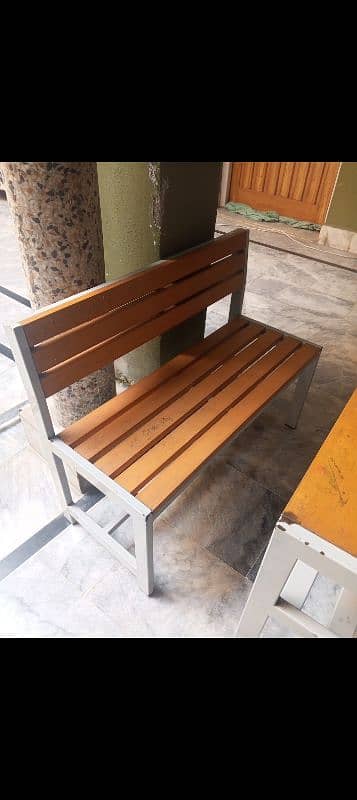 bench and table for kids 1