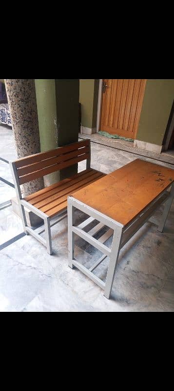 bench and table for kids 2