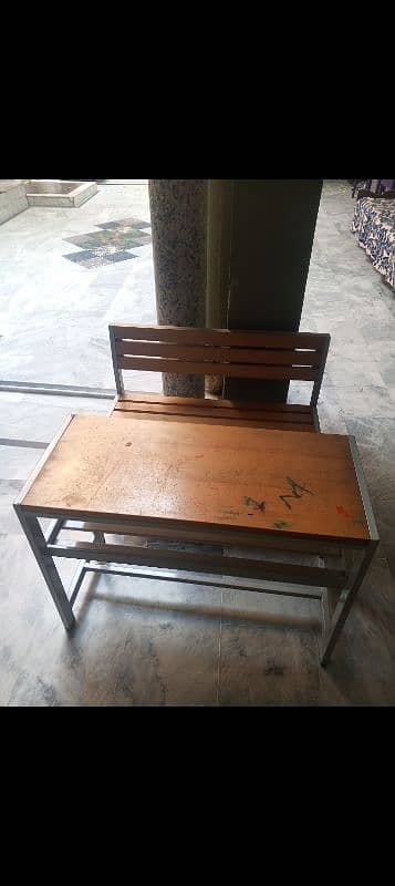 bench and table for kids 5