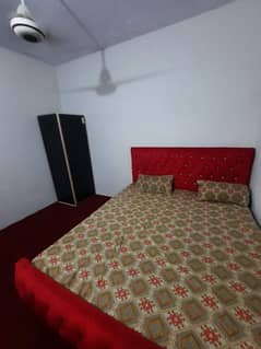 Semi Furnished Independent Double Rooms Flat for Rent in Model Town Lahore Rent 26000