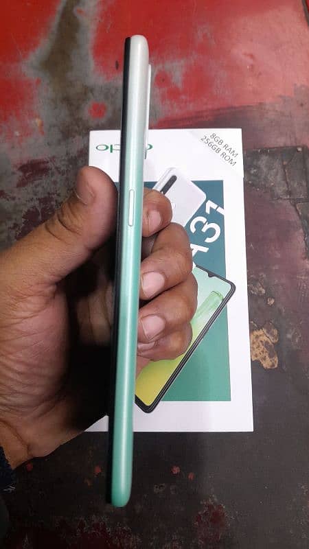 oppo A-31  Mobile 8/256 with box and charger 4