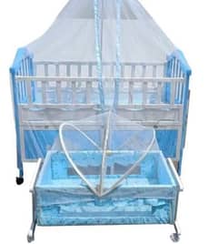 Imported Baby Cot / Swing Cot / 2 Peice