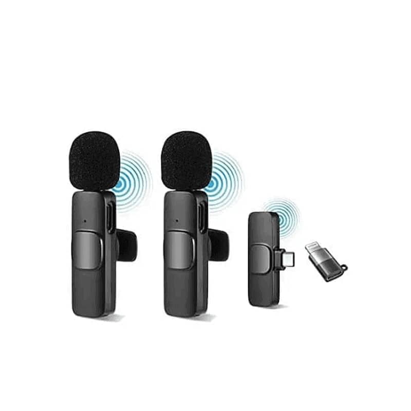  K9 Wireless Microphone – Noise Reduction, Plug & Play, 360° Audio! 9