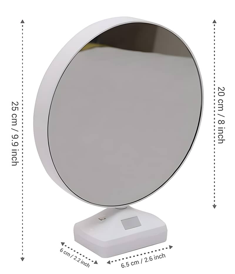 Magic mirror photo frame with led 4